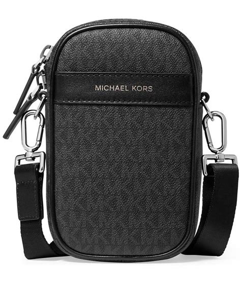 michael kors men's logo print crossbody bag|Michael Kors fanny pack men.